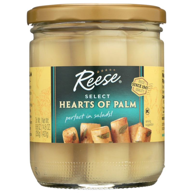 Reese Hearts Of Palm Glass - 15 Ounce, Case of 12