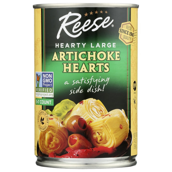 Reese® , Hearty Large Artichoke Hearts Artichokes 14 Ounce,  Case of 12