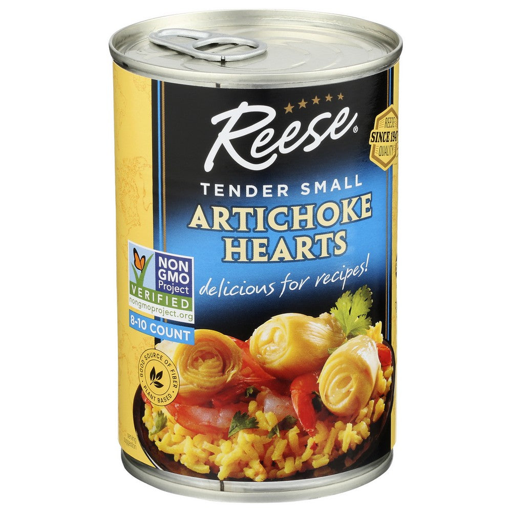 Reese® , Tender Small Artichoke Hearts Artichokes 14 Ounce,  Case of 12