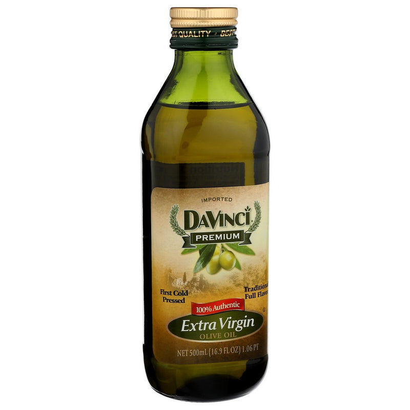 Davinci Oil Olive Extra Virgin - 17 Ounce, Case of 12