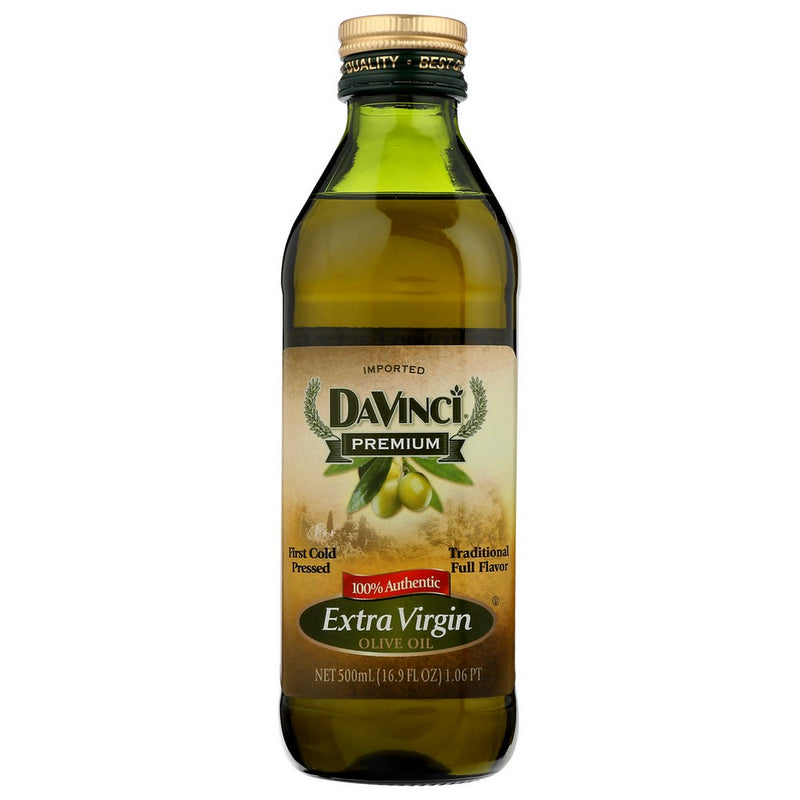 Davinci Oil Olive Extra Virgin - 17 Ounce, Case of 12