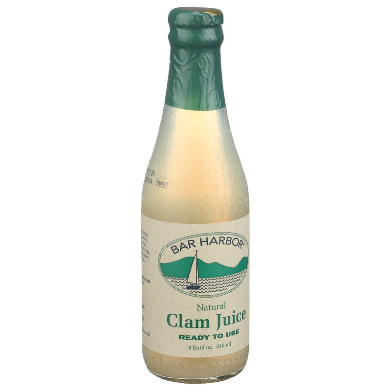 Bar Harbor Clam Juice - 8 Fluid Ounce, Case of 12