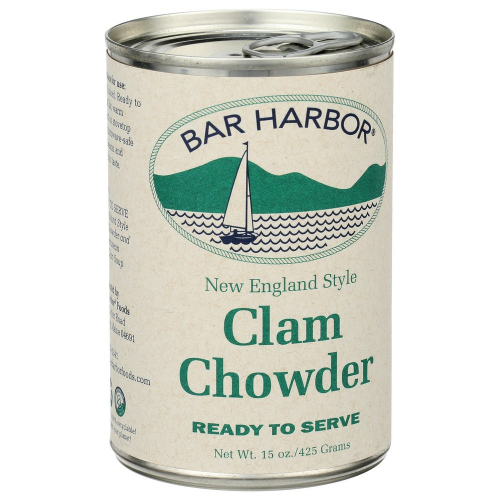 Bar Harbor® Bh00203,  New England Style Clam Chowder 15 Ounce,  Case of 6