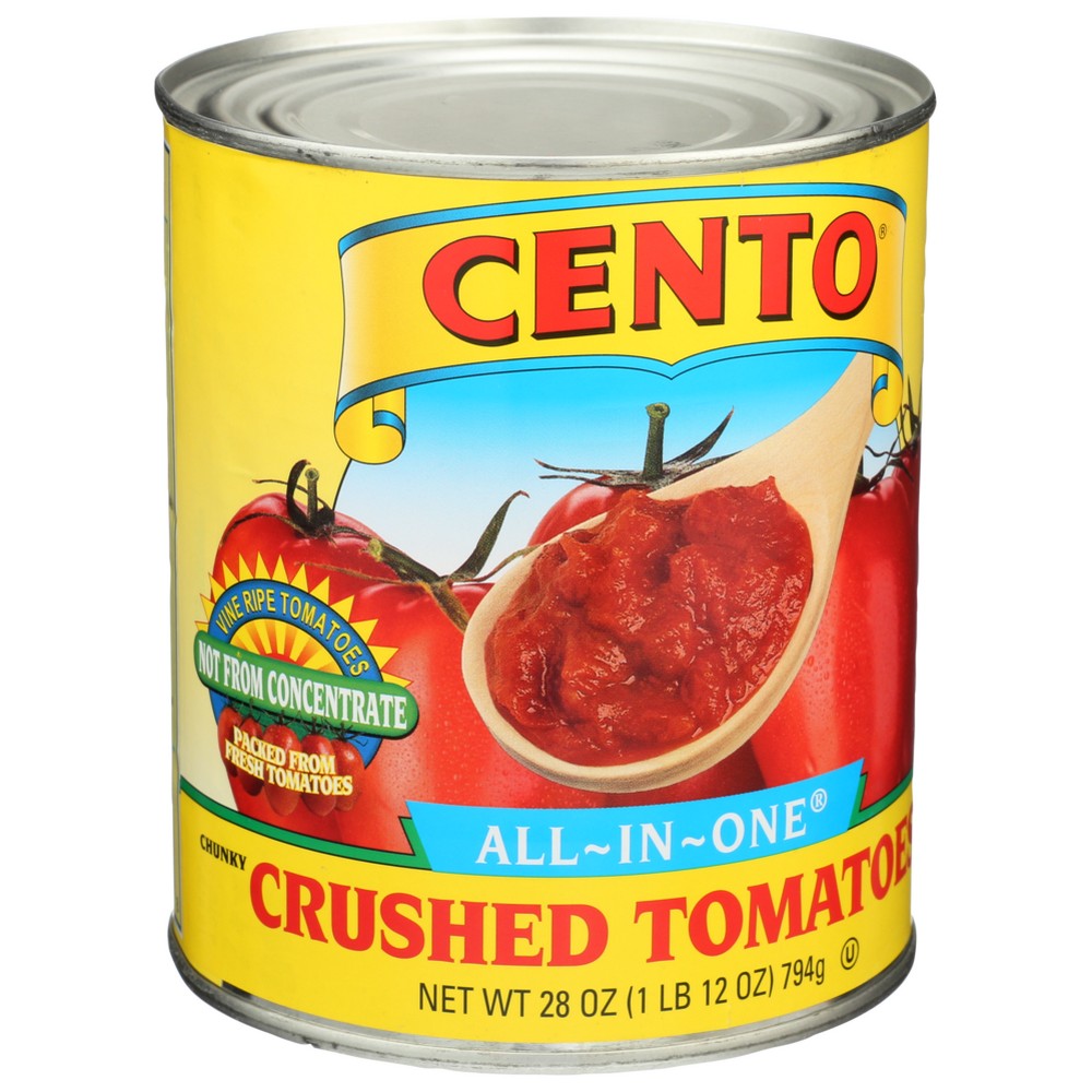 Cento 70796-30002, Cento Ned Tomatoes, All-In-One Crushed Tomatoes, 28 Oz. ,  Case of 12