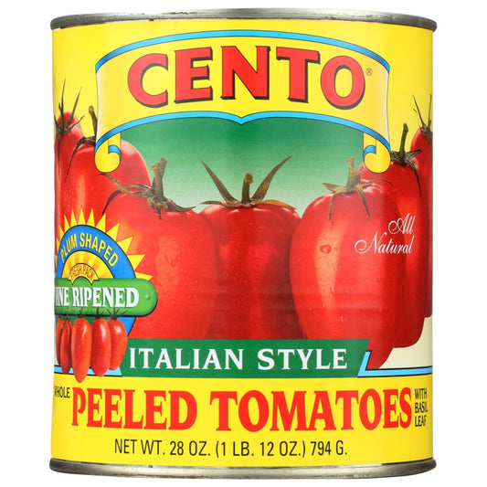 Cento , Cento Ned Tomatoes, Italian Style Peeled Tomatoes, 28 Oz. ,  Case of 12