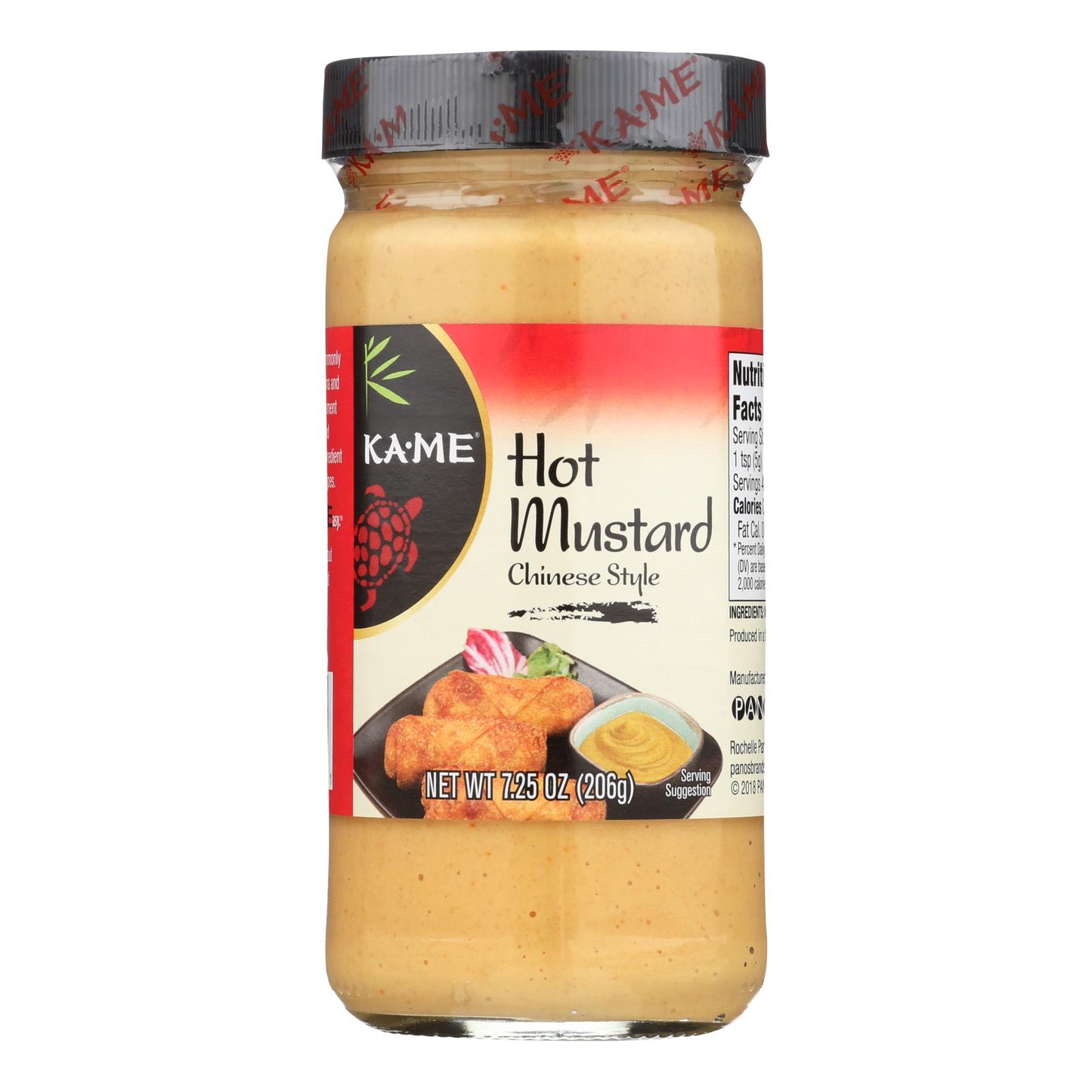 Ka'Me Hot Mustard - Case of 12 - 7.25 Ounce.