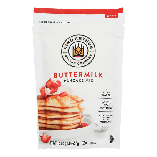 King Arthur Baking Company - Mix Butter Milk Pancake - Case of 6-16 Ounce