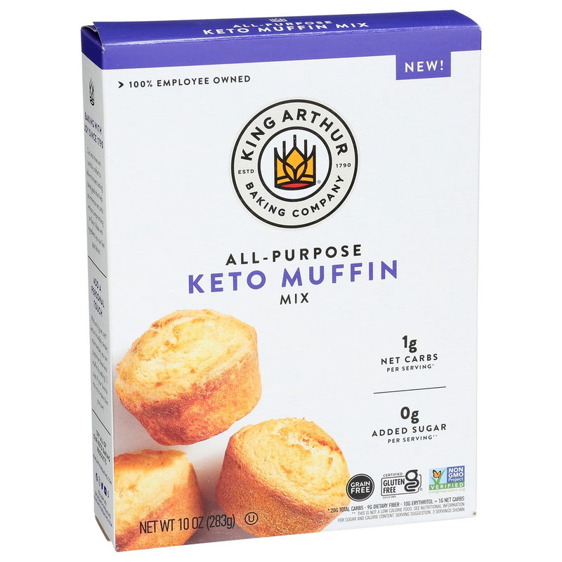 King Arthur Muffin Mix All Purpose - 10 Ounce, Case of 8