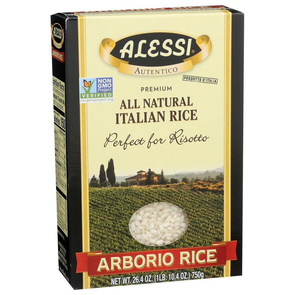 Alessi ,  Rice Arborio 26.4 Ounce,  Case of 10