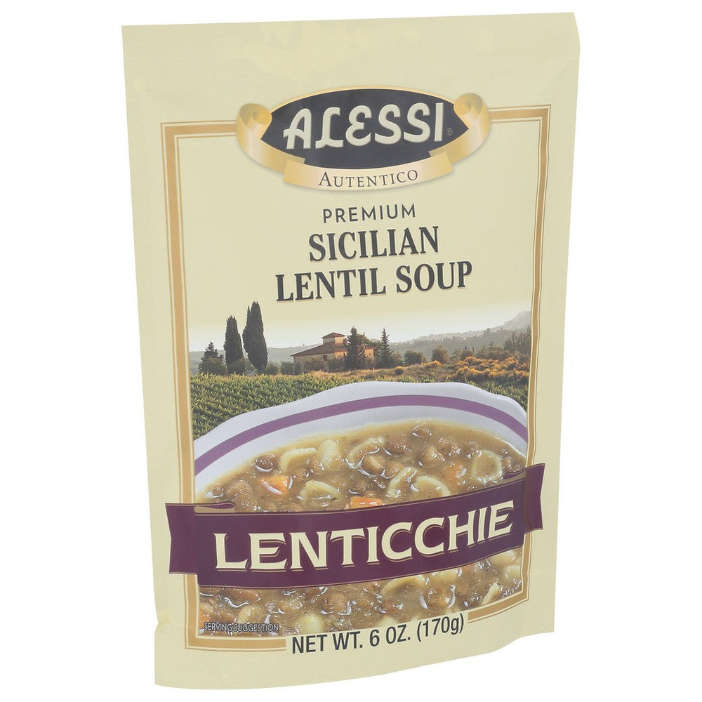 Alessi ,  Mix Soup Lentil 6 Ounce,  Case of 6