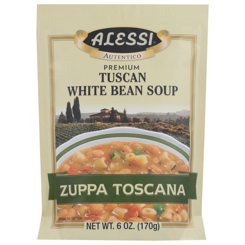 Alessi Mix Soup Tuscan Bean - 6 Ounce, Case of 6