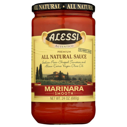 Alessi ,  Sauce Marinara Smooth 24 Ounce,  Case of 6