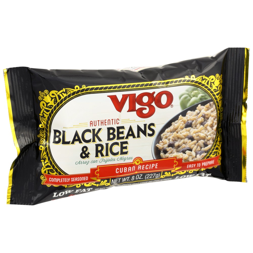 Vigo® , Vigo Black Beans & Rice, 8 Oz.,  Case of 12