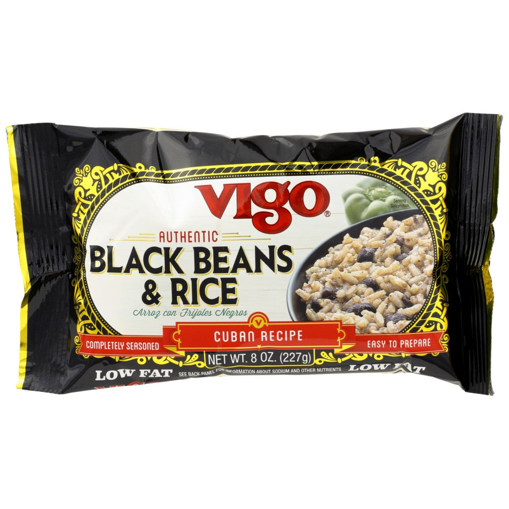 Vigo® , Vigo Black Beans & Rice, 8 Oz.,  Case of 12