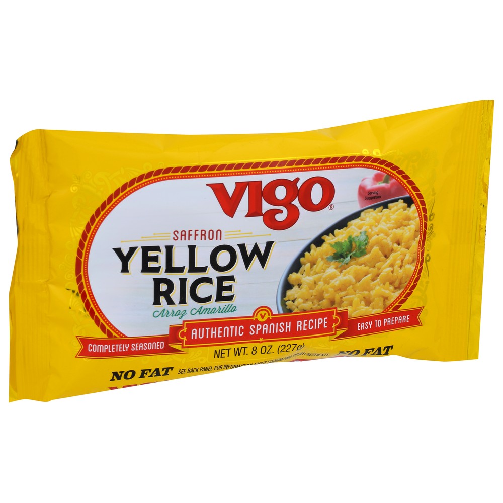 Vigo ,  Rice Yellow 8 Ounce,  Case of 12