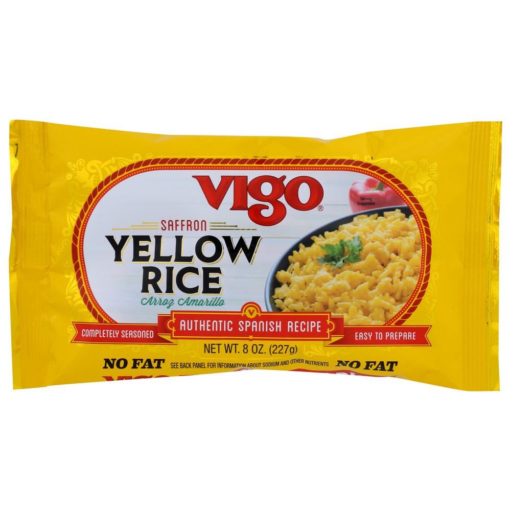 Vigo ,  Rice Yellow 8 Ounce,  Case of 12