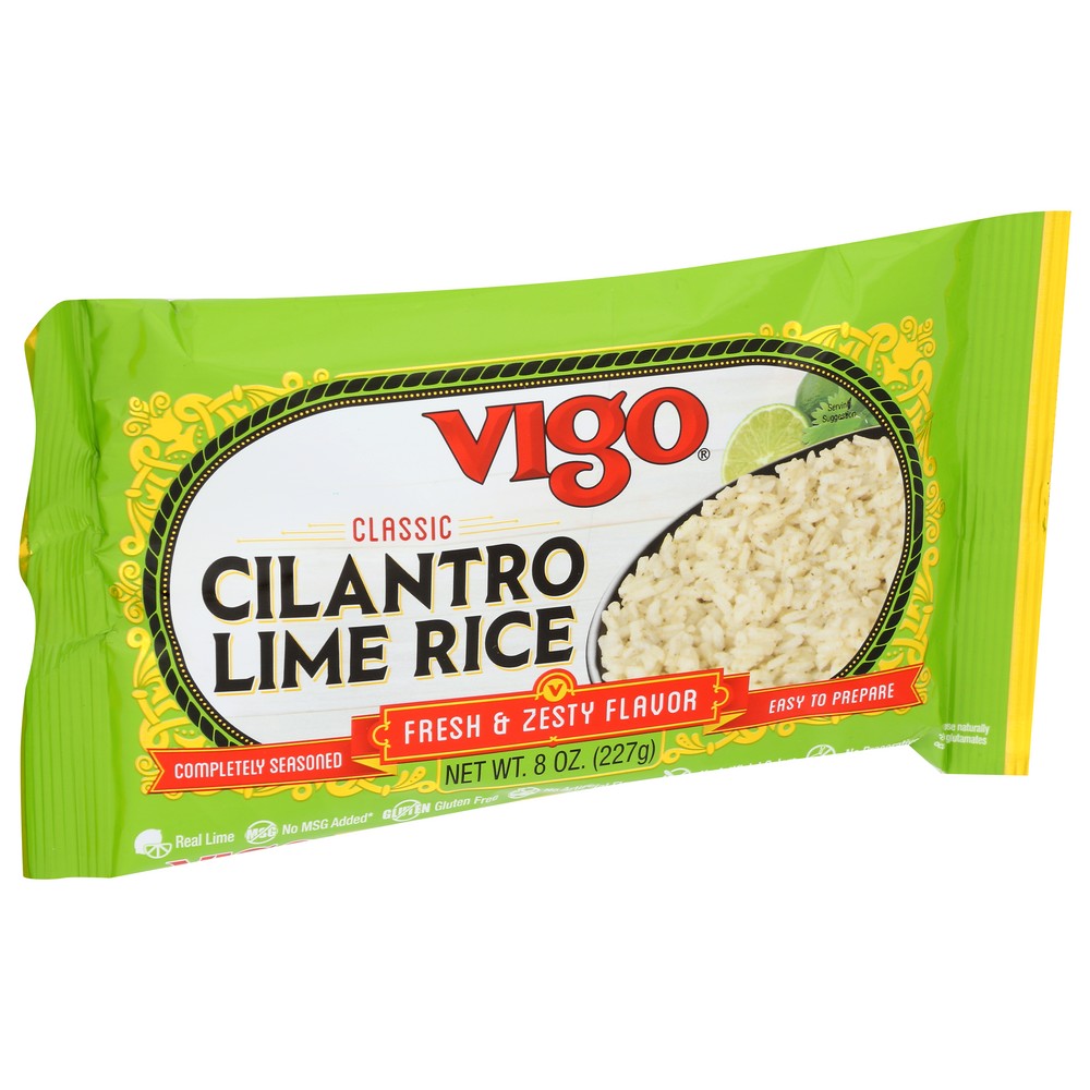 Vigo ,  Rice Cilantro Lime 8 Ounce,  Case of 12