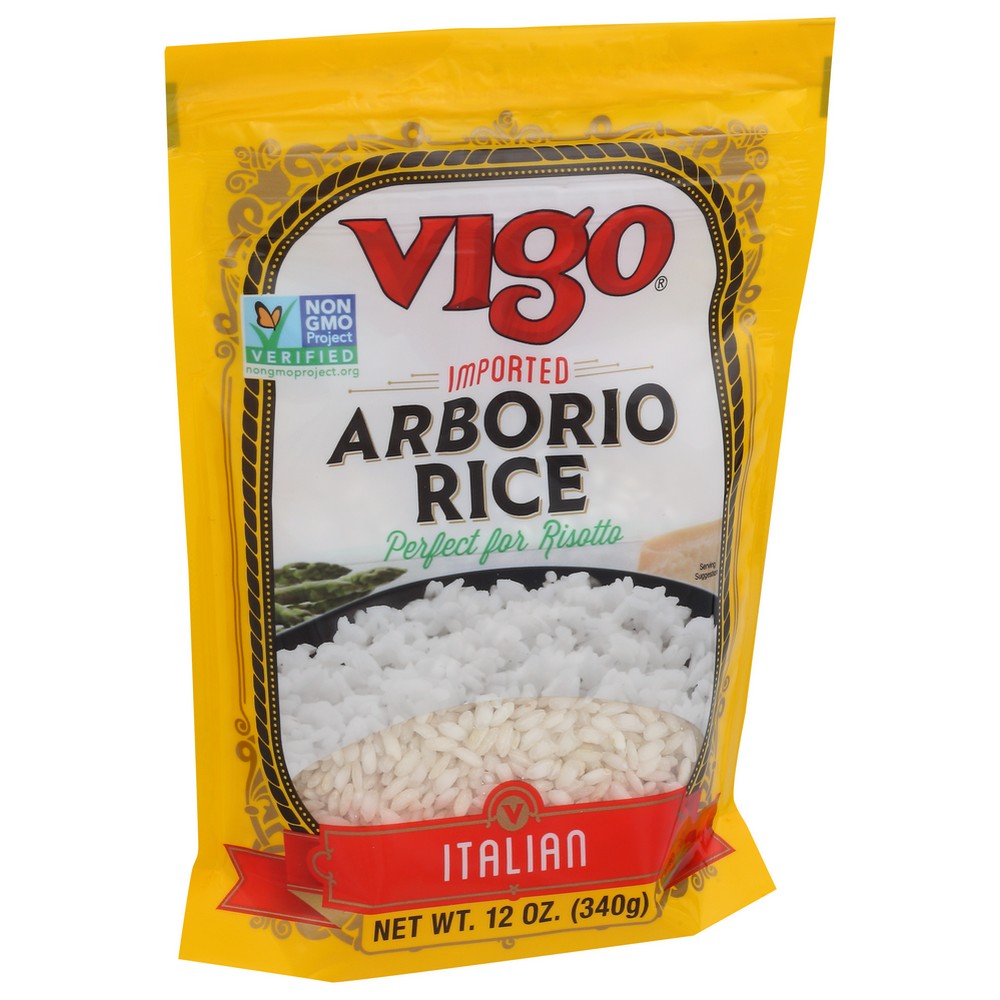 Vigo ,  Rice Arborio Bag 12 Ounce,  Case of 6