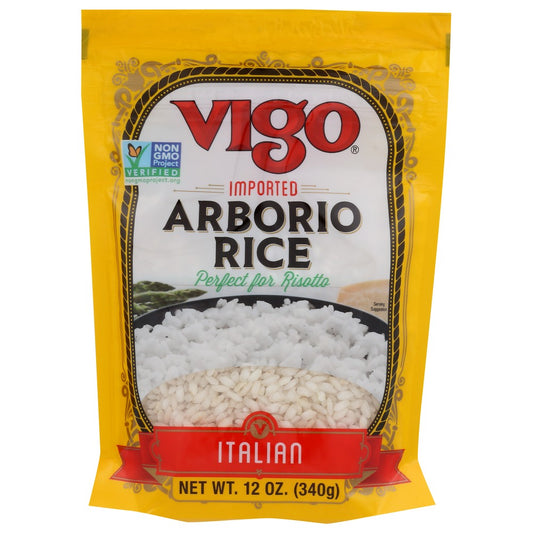 Vigo ,  Rice Arborio Bag 12 Ounce,  Case of 6