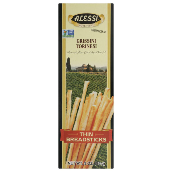 Alessi Breadstick Thin Original - 3 Ounce, Case of 12