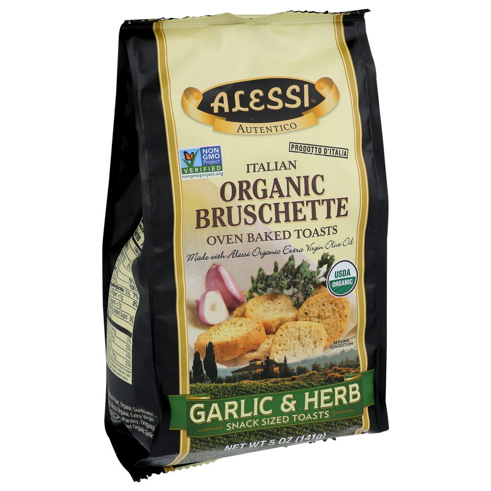 Alessi ,  Bruschetta Garlic Herb 5 Ounce,  Case of 8