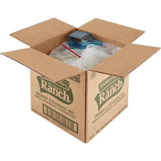 Clorox Prof. Prod. Div. Dressing Mix Hidden Valley Original Ranch Bag in Box Makes 100 Gallon - 1 Per Case