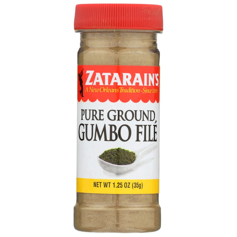 Zatarains Seasoning Gumbo File - 1 Ounce, Case of 12