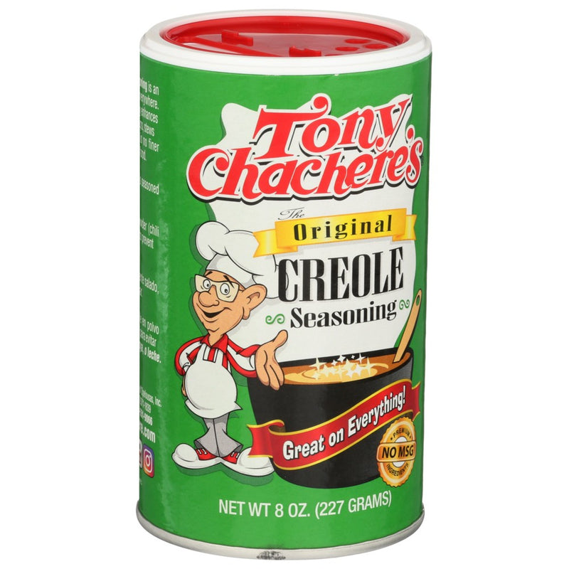 Tony Chacheres Seasoning Creole Orig - 8 Ounce, Case of 6