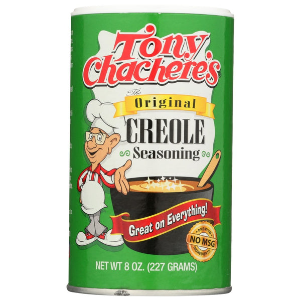 Tony Chacheres Seasoning Creole Orig - 8 Ounce, Case of 6