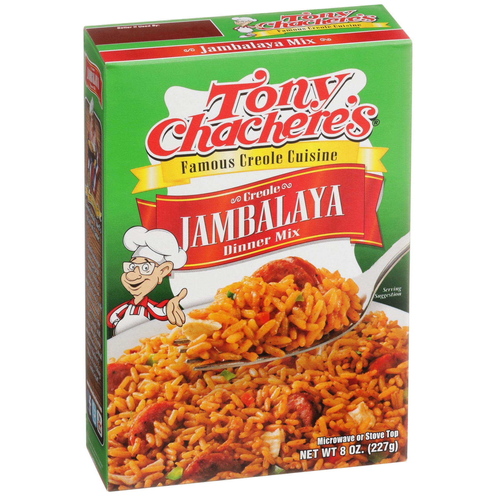 Tony Chachere's Jambalaya Mix8 Ounce Size - 12 Per Case