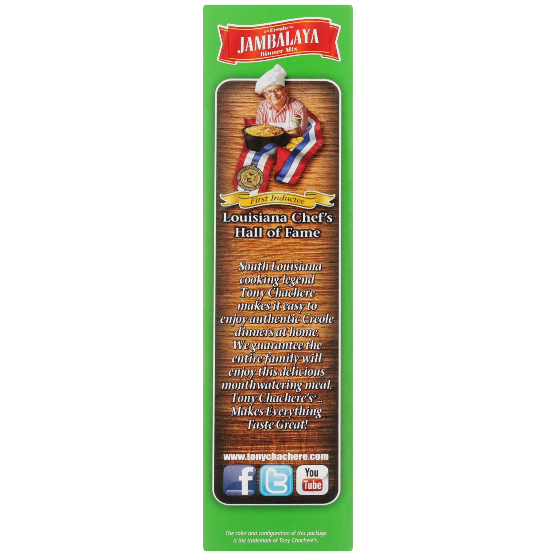 Tony Chachere's Jambalaya Mix8 Ounce Size - 12 Per Case