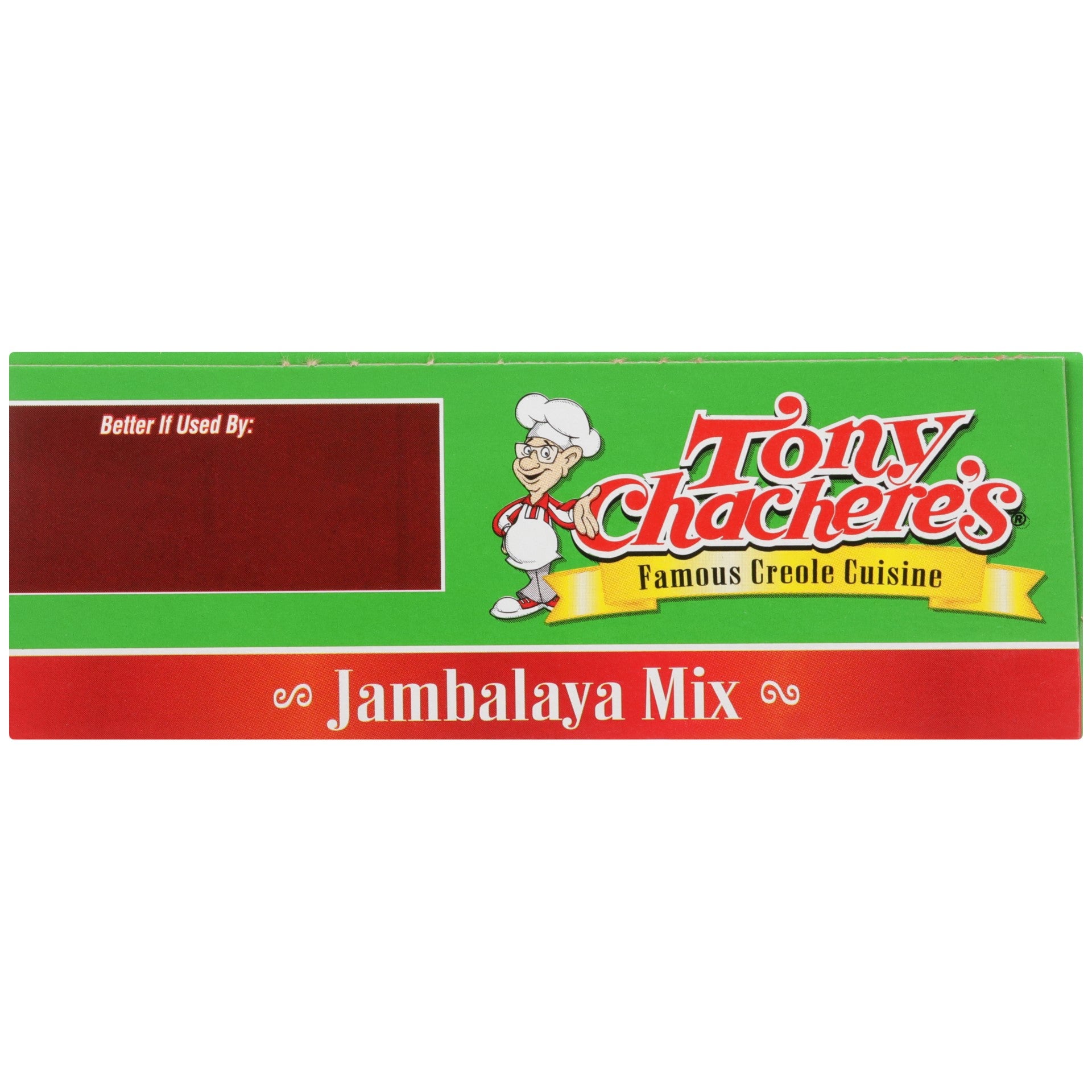 Tony Chachere's Jambalaya Mix8 Ounce Size - 12 Per Case