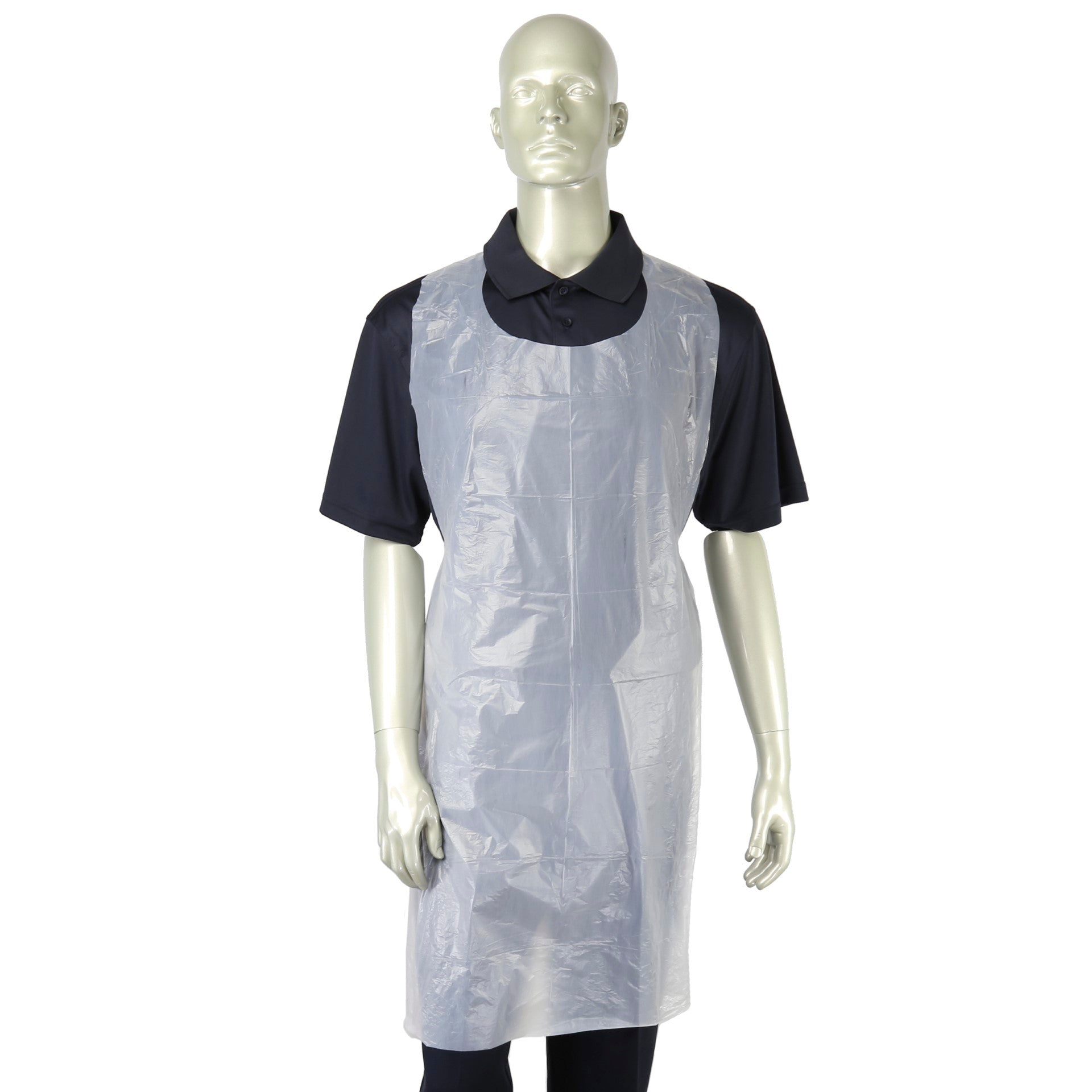 28" X 46" Lightweight Poly Apron Boxed Pkd 10/100