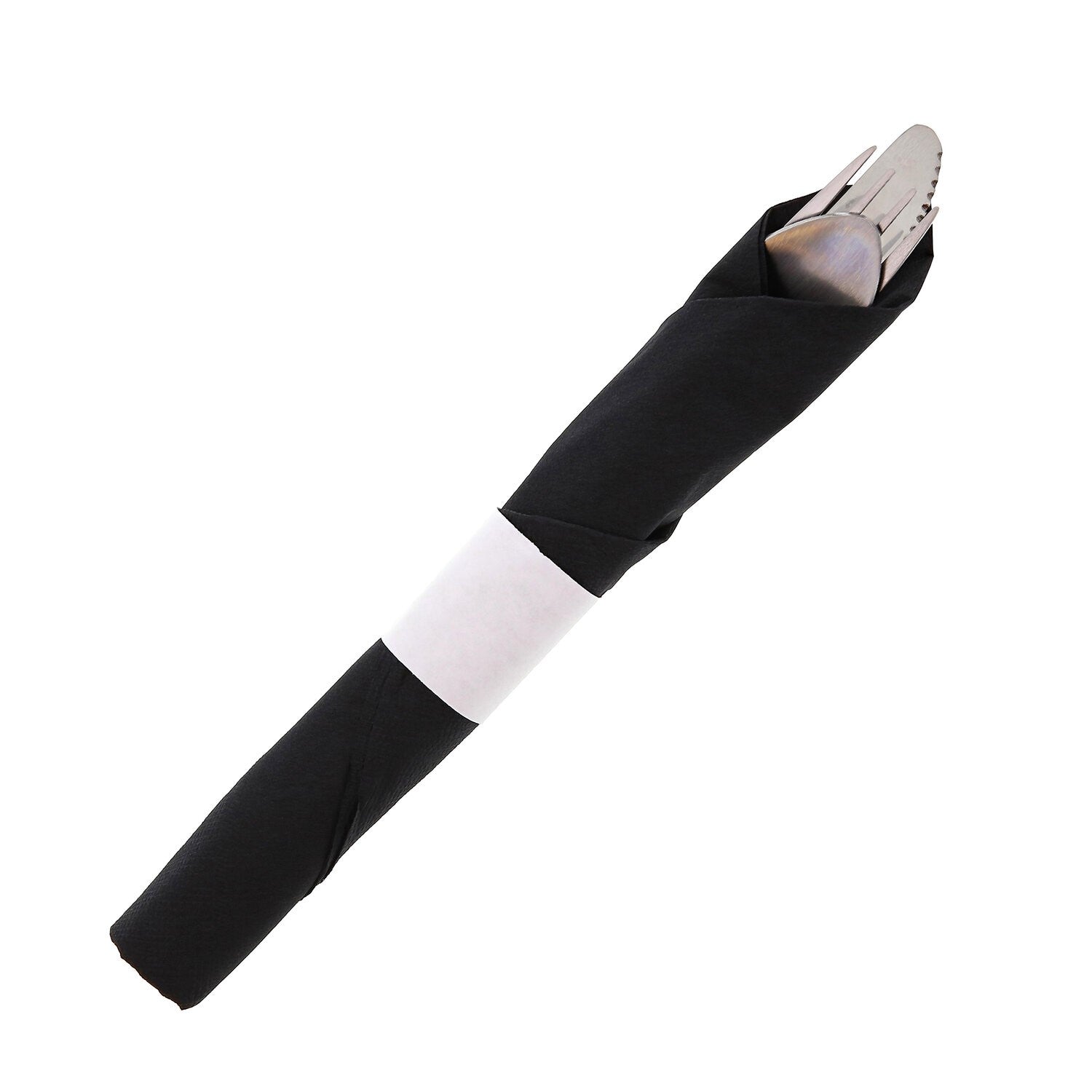 White Napkin Bands Pkd 8/2500