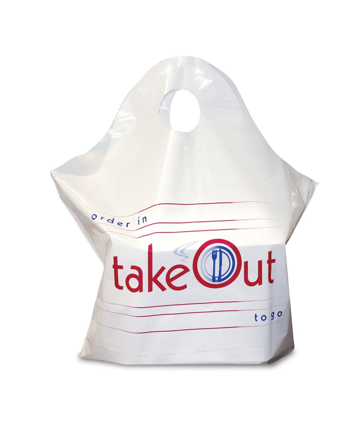 Royal Wave Top Togo Bag 19" X 19" X 9.5" 30Mic Pkd 500