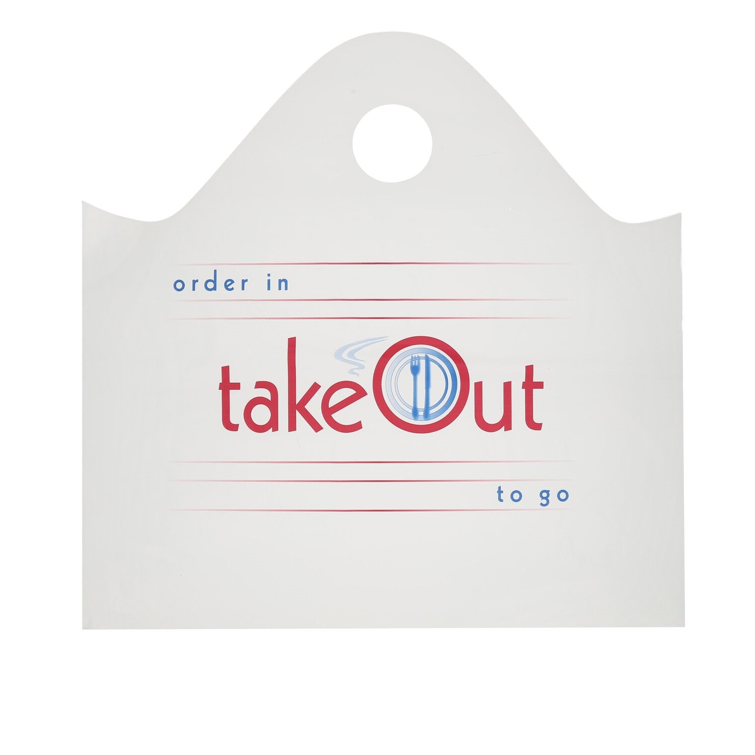 Royal Wave Top Togo Bag 19" X 19" X 9.5" 30Mic Pkd 500