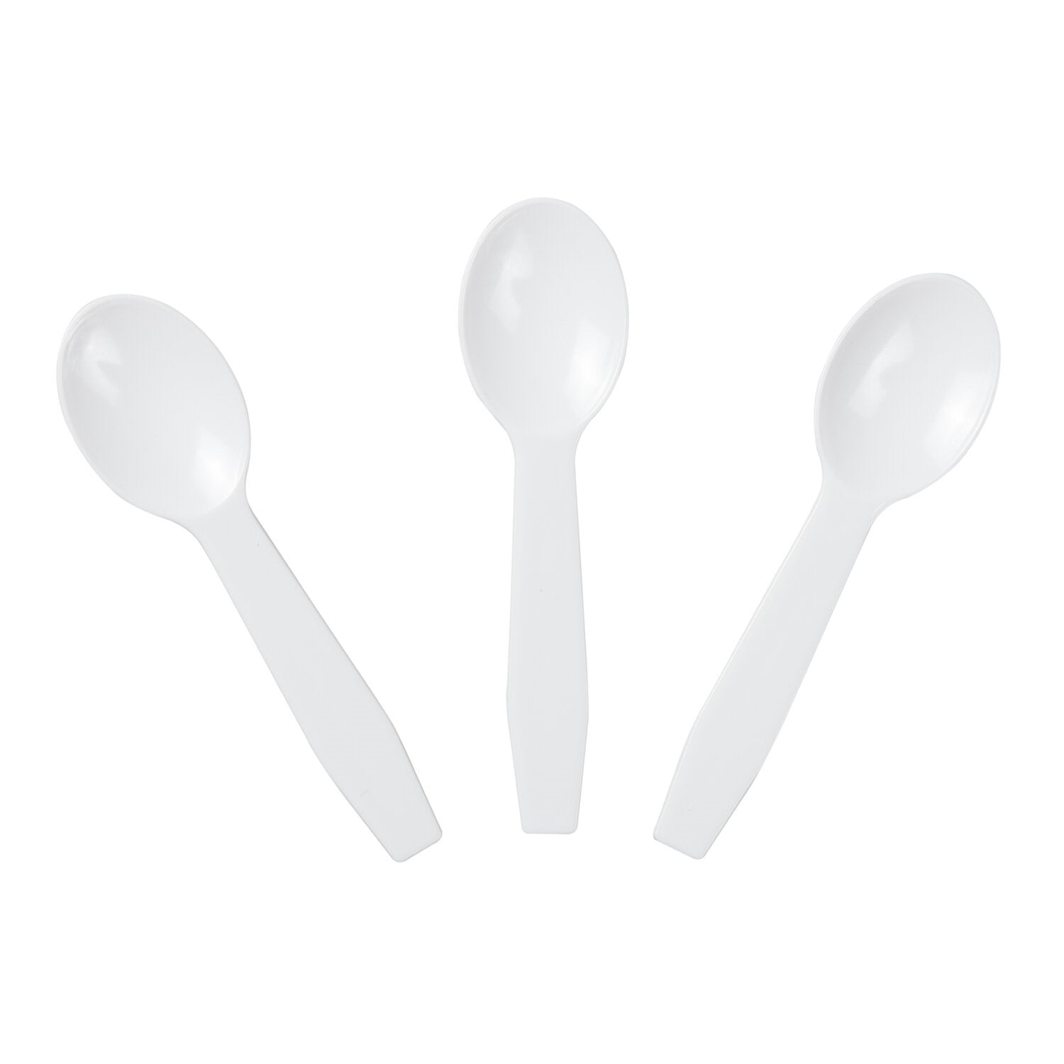 Taster Spoon White Plastic Pkd 1/3000