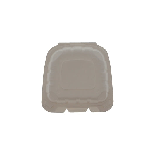 Amercare Mineral Filled Pp Container Hinged Lid  6X6X3  1 Comp  Lw  Vented White 300