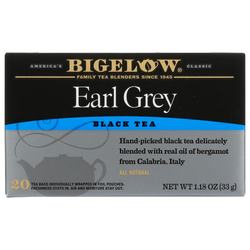 Bigelow Tea Earl Grey 20bg - 1 Ounce, Case of 6