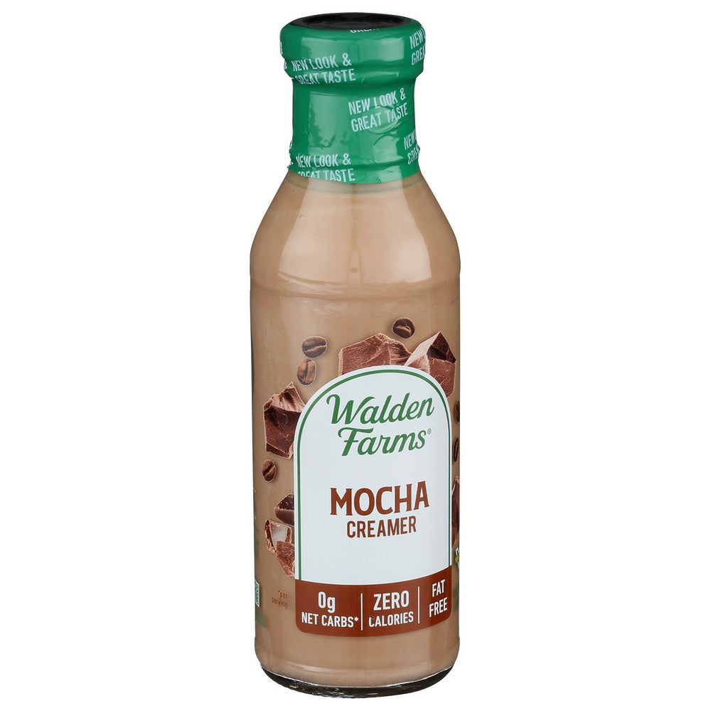 Walden Farms 10028, Walden Farms Coffee Creamer, Mocha, 12 Fl. Oz.,  Case of 6