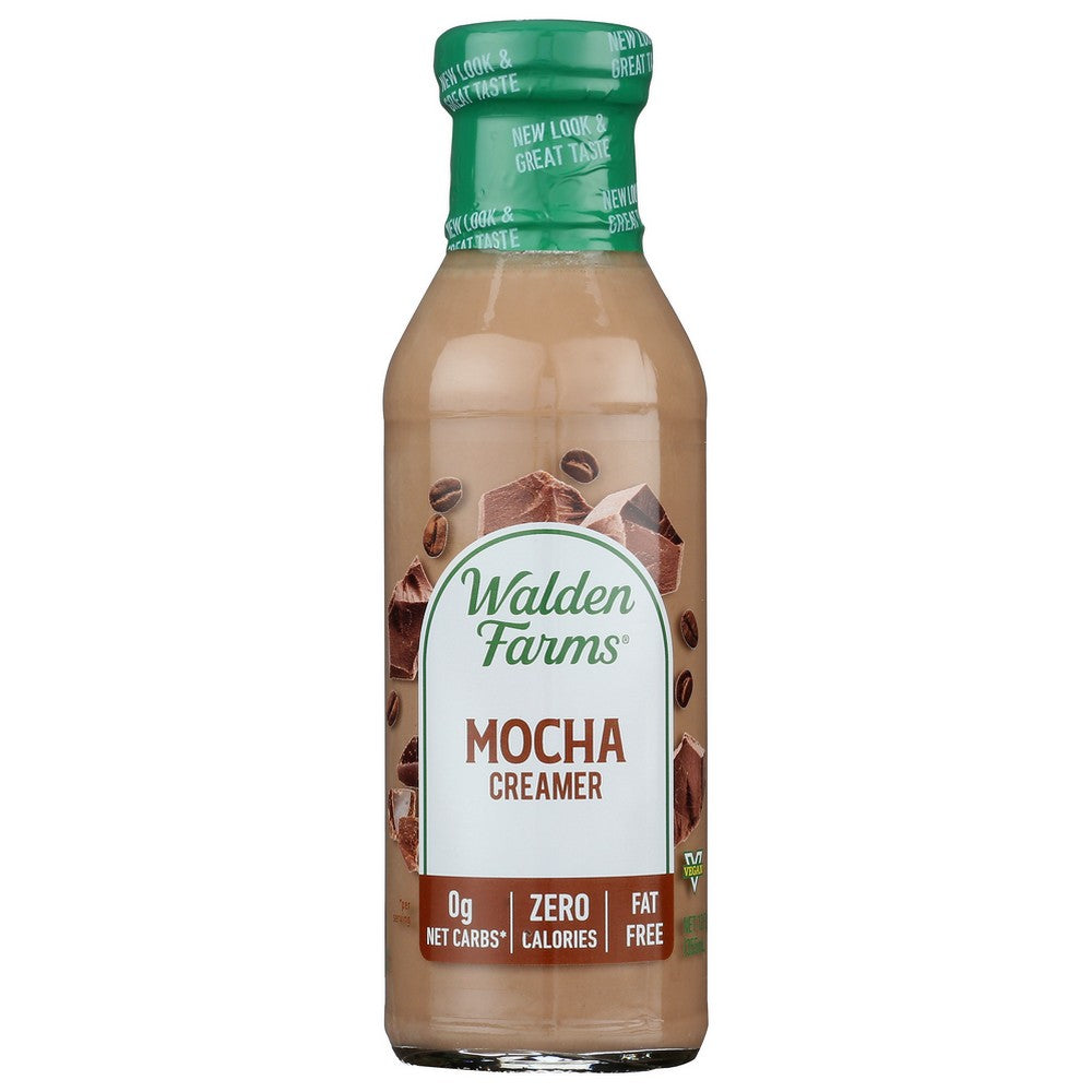 Walden Farms 10028, Walden Farms Coffee Creamer, Mocha, 12 Fl. Oz.,  Case of 6