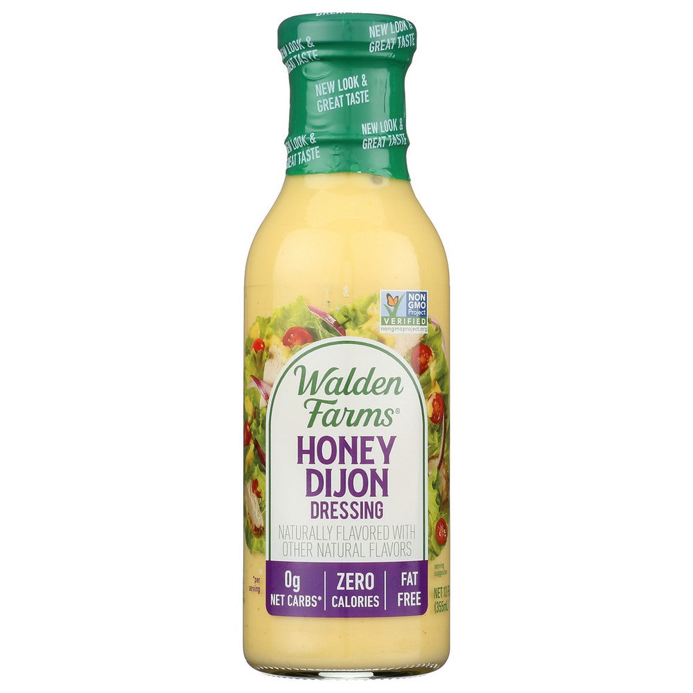 Walden Farms Drssng Cf Honey Dijon - 12 FL,  Case of 6