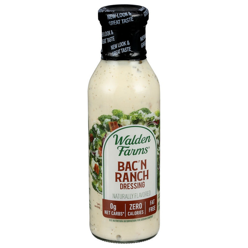 Walden Farms Drssng Cf Bacon Ranch - 12 Fluid Ounce,  Case of 6