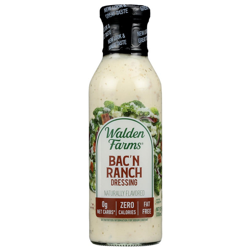 Walden Farms Drssng Cf Bacon Ranch - 12 Fluid Ounce,  Case of 6