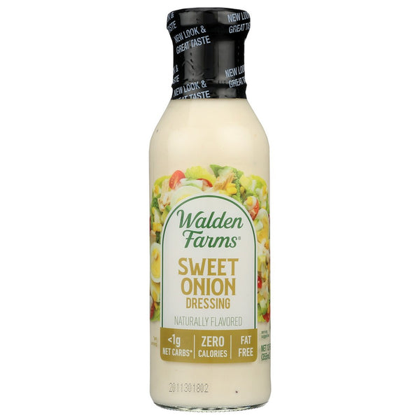 Walden Farms Drssng Cf Jersey Sweet Onion - 12 Fluid Ounce, Case of 6