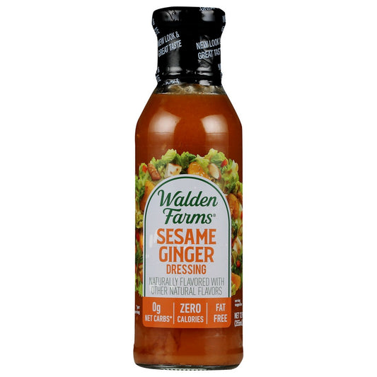 Walden Farms Drssng Cf Sesame Gngr - 12 Fluid Ounce,  Case of 6