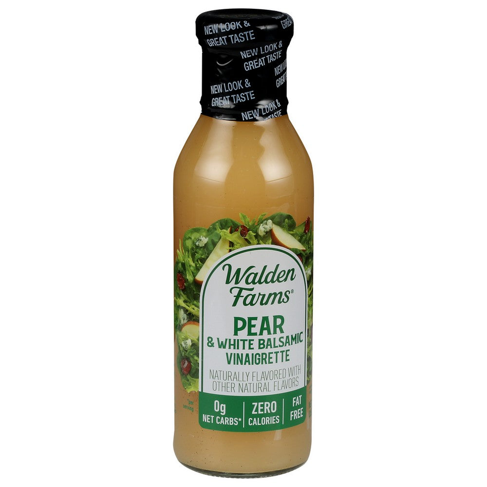 Walden Farms Drssng Cf Pear&wht Balsamic - 12 Fluid Ounce,  Case of 6