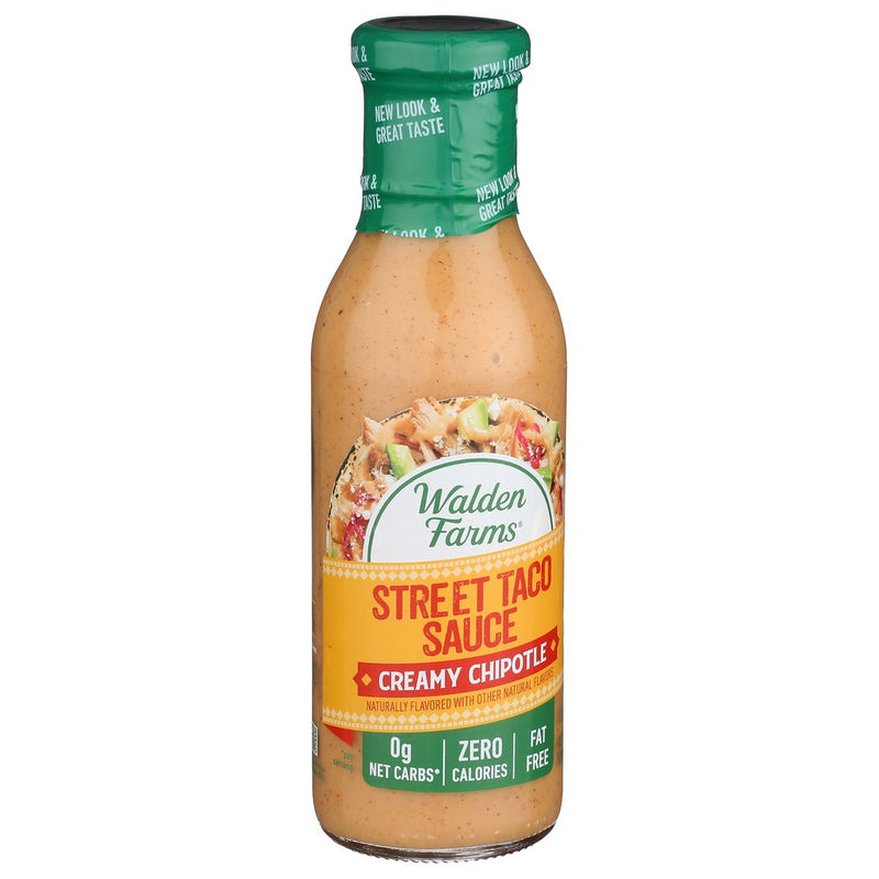 Walden Farms Sauce Strt Taco Cream Chipo - 12 Fluid Ounce, Case of 6