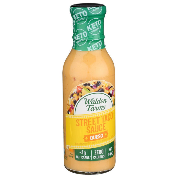 Walden Farms ,  Walden Farms Street Taco Sauce Queso 12 Fluid Ounce,  Case of 6