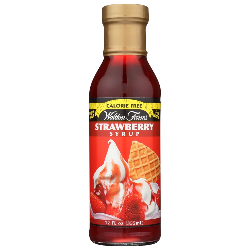 Walden Farms Syrup Cf Strwbry - 12 Fluid Ounce,  Case of 6